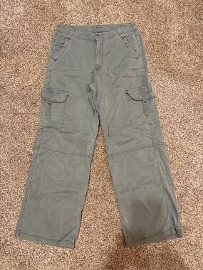 American Eagle Outfitters Women’s Cargo Pants - Slate Green